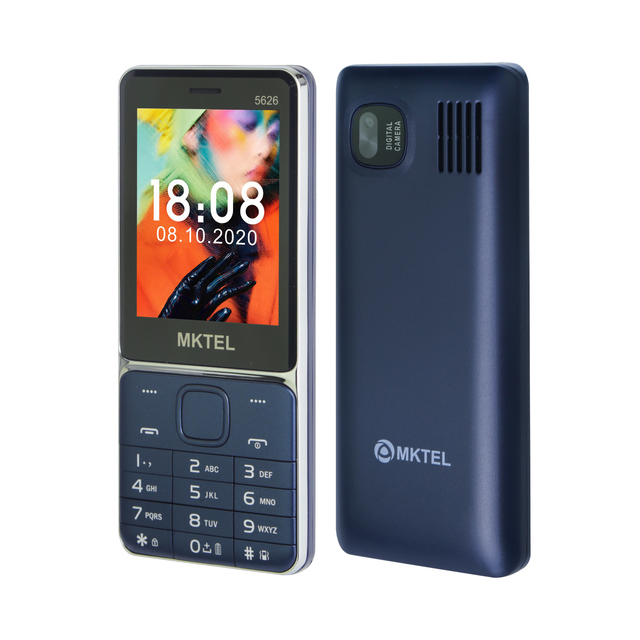 Cell Phones 5626 Stock 2.8 Inch Dual SIM Dual Standby Qwerty Keyboard 32MB RAM ultra for 1800MAH Free Shipping