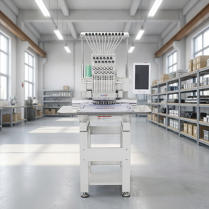 Máquina de Bordar Computarizada Industrial de Alta Velocidad de Una Cabeza, Fabricada en China - Product Image 1