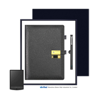 Stylo numérique intelligent bloc-notes planche à dessin ensemble de cahiers nouveau cadeau d'affaires de bureau taille A5 recouvert de matériau PU