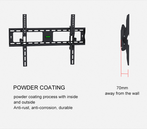 رخيصة الانظار العالمي رف جدار حامل تليفزيون - Product Image 4