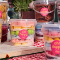 Op maat gemaakte groothandel fruit sojawas smeltblokjes rookvrije plantenwasblokjes DIY smeltende aroma cross-border cadeau