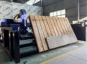 Saw Marble 4 Axes 45 Degree Marble Cutting Machine <strong>Stone</strong> <strong>Guillotine</strong> for Marble and Granite Machine <strong>Stone</strong> - Product Image 2