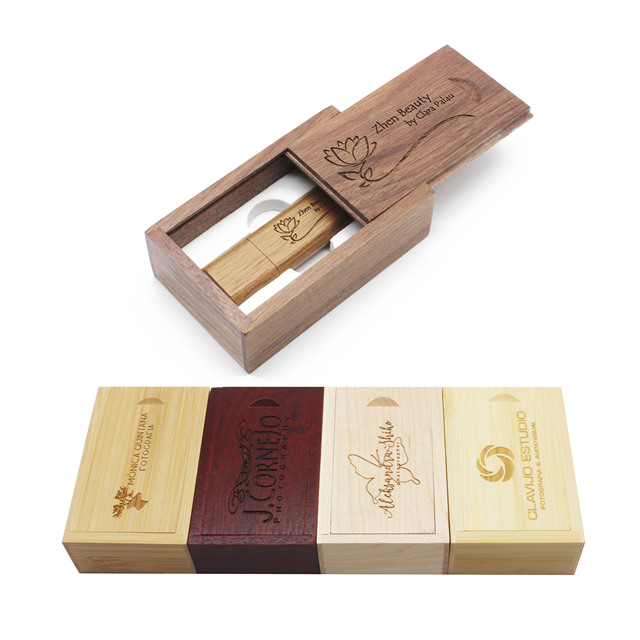 JASTER Wooden Bamboo Pen Drive Pendrive 4GB 8GB 16GB 32GB 64GB Pen Drive Memory Sticks