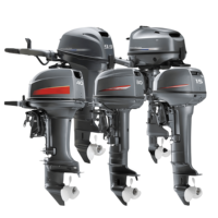 Moteur hors-bord 4 temps haute performance 4HP 6HP 9.9HP 15HP 20HP 25HP 60HP, moteur marin certifié CE, moteur de bateau