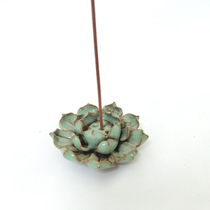 Quemador de Incienso Redondo de Madera al por Mayor con Sándalo para Aroma de Loto y Rosa, para Decoración del Hogar y Uso Religioso, Material de Semillas - Product Image 5