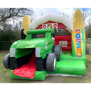 Castillo Inflable con Tobogán para Niños, Comercial, Hupfburg Inflable, Castillo Inflable con Tobogán para Fiestas al Aire Libre - Product Image 2