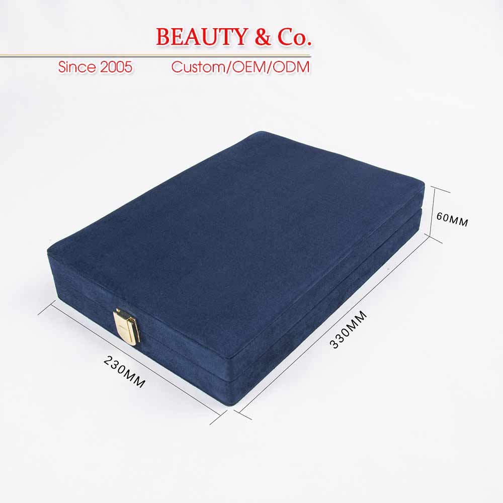 custom velvet jewelry box