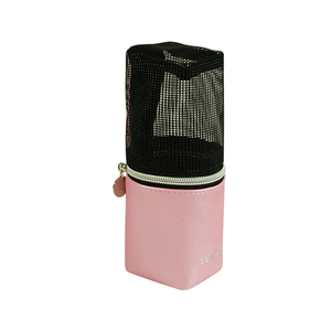 กระเป๋าเครื่องสำอางหนัง PU สีชมพูแบบสั่งทำพิเศษสำหรับใส่ของขวัญน้ำหอม กระเป๋าเครื่องสำอางสำหรับผู้หญิง กระเป๋าใส่เครื่องสำอาง กระเป๋าจัดระเบียบเครื่องสำอาง - Product Image 5