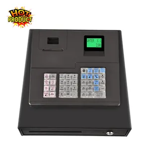 MCU 51 POS Billing Machine Cash Drawer Cash Register Supermarket Automatic Cashier POS Machine ECR600