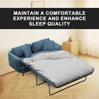 Support de matelas robuste en tissu Oxford moderne avec sommier en bois réglable pour la réduction du bruit des canapés et des lits