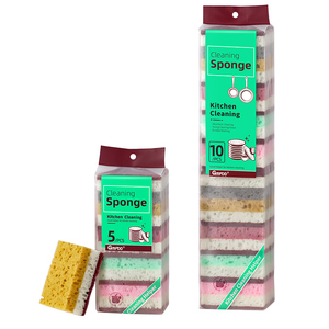 Éponge à récurer robuste à forte capacité de moussage, éponge de nettoyage à trois couches épaissie, fabrication pour éponges et tampons à récurer - Product Image 4