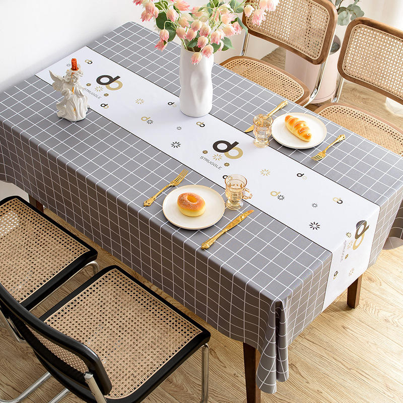 หรูหราสง่างาม - ลายสก็อตสีเทา