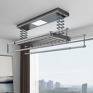 Tendedero Telescópico para Balcón con Control Remoto y Calefacción, Tendedero Eléctrico Interior para Uso Doméstico - Product Image 3