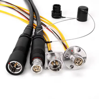 Kabel Kamera Siaran Panel FUW PUW 3K93C SMPTE 311M SM FXW EDW untuk Blackmagic