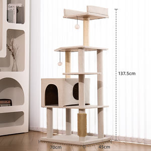 <span class=keywords><strong>Arbre</strong></span> à <span class=keywords><strong>chat</strong></span> grand mignon luxe <span class=keywords><strong>pas</strong></span> <span class=keywords><strong>cher</strong></span> tour de <span class=keywords><strong>chat</strong></span> avec hamac grand grand cadre d'escalade sol au plafond bois <span class=keywords><strong>chat</strong></span> gratter <span class=keywords><strong>arbre</strong></span> tour - Product Image 5