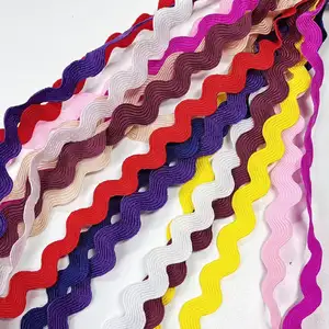 Hete Verkoop Lint Zig Zag Kant Trimmen Ric Rac Tape Zig Zag Kant Bias Tape