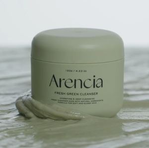 Crème nettoyante aux herbes Arencia Green 120g, nourrissante, hydratante, nettoyant moussant pour les pores en profondeur, pour peaux normales, soin du visage quotidien à domicile - Product Image 2