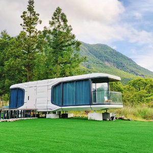 CE Luxe Moderne Extérieur Portable Glamping Capsule Maison de villégiature 30 Ans Garantie Économique Capsule Mobile Hôtel - Product Image 5