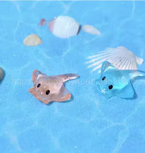Personalizzabile di alta qualità carino Micro paesaggio Mini Devil Fish ornamenti in resina acquario acquario decorazione Mini pesce diavolo - Product Image 3
