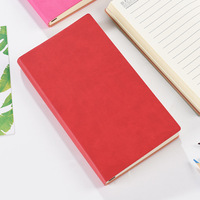 Carnet de poche écologique Huashanqi A6, couverture souple, logo personnalisé en relief, mini journal, cadeau promotionnel d'entreprise, bloc-notes
