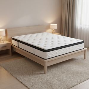 Matelas à ressorts en mousse à mémoire de forme respirante orthopédique COSTFULL, moderne, pour école, hôtel, taille personnalisée, emballage en rouleau, meubles de chambre à coucher, meubles de maison - Product Image 1