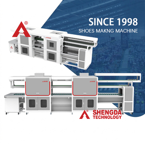 Ligne de production de machines à fabriquer des chaussures en cuir sport et décontractées, équipement de traitement personnalisable, spécifications sur mesure disponibles, machines circulaires stéréo à double couche - Product Image 1