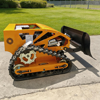 Tondeuse à gazon robotisée télécommandée de haute qualité pour la ferme – Mini-tondeuse à gazon économique pour la coupe de l'herbe