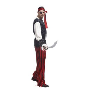 Halloween Cosplay Jack Captain Male <b>Pirate</b> Clothes Cosplay <b>Costume</b> for Party Caribbean <b>Pirate</b> Adult <b>Costume</b> - Product Image 2