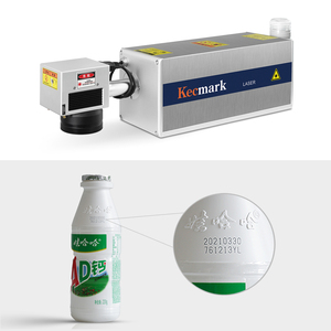 Machine de marquage laser CNC <span class=keywords><strong>HANTEN</strong></span> pour bouteilles d'eau, marquage de bouchons de bouteilles, 20W, 30W, 50W - Product Image 2