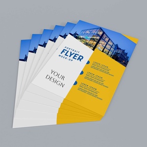Folletos y Volantes Promocionales de Cartulina de Papel de Lujo Personalizados, Plegables, en Tamaños A4/A5/A6, con Impresión Offset y Laminación de Película - Product Image 1