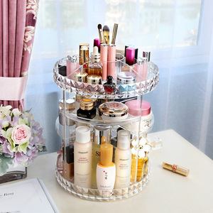 <strong>Amazon</strong>-hot-sale Ps Plastic Drawer Acrylic 360 Degree Rotating Cosmetic <strong>Storage</strong> <strong>Box</strong> - Product Image 2