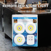 Lampe LED moderne avec télécommande, matériau ABS, base antidérapante, facile à nettoyer, accessoire intelligent pour la maison