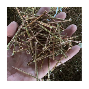 Tornillos Autorroscantes de Alta Resistencia, Color Amarillo, Zincados, <span class=keywords><strong>para</strong></span> Tablero de Aglomerado, Tornillos de Corte <span class=keywords><strong>para</strong></span> <span class=keywords><strong>Madera</strong></span> - Product Image 4