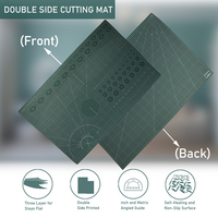 Tapis de découpe en PVC souple double face auto-cicatrisant A1, taille personnalisée, 3 couches, antidérapant, best-seller