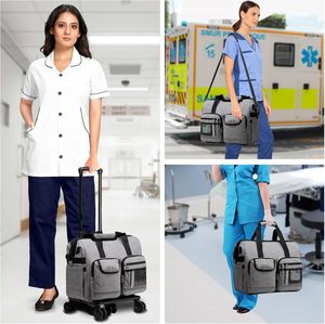 Sac de sport en polyester résistant à l'eau pour les premiers intervenants, les traumatologues, les pompiers, les médecins, les sacs médicaux, les soins à domicile, les secours - Product Image 6