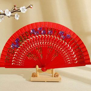 Abanico de Madera Personalizado Estilo Español, Pintado a Mano, Abanico de Madera para Danza Española - Product Image 6