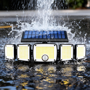 IP65 sensore di movimento impermeabile LED lampada da giardino ad energia <span class=keywords><strong>solare</strong></span> angolo fascio ABS <span class=keywords><strong>corpo</strong></span> popolare per paesaggio esterno a parete di montaggio - Product Image 2