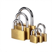 Cadenas de sécurité extérieur en laiton marin, étanche, antirouille, anti-effraction, pour entrepôt, serrure de porte 20 mm, accessoires de quincaillerie pour yacht et bateau