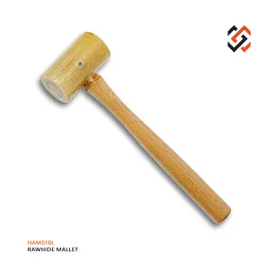 PopTings皮革手工工具锤HAM010L生皮木槌