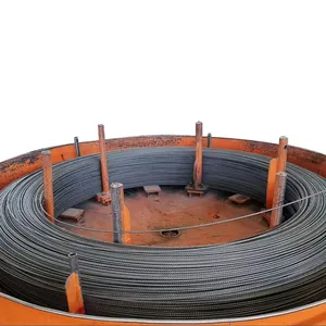 High Tensile ASTM A421 3.8mm 4mm 5mm 6mm 1670Mpa 1770Mpa indented PC Wire Low Relaxation Prestressed Concrete Steel Wire