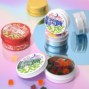 Nuevo Producto: Latas Metálicas Portátiles para Snacks, Pasteles, Galletas, Chicle de 35g, Envases de Alimentos, Contenedor de Hojalata Reciclable con Impresión Offset - Product Image 2