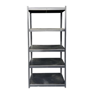 Estanterías de Almacenamiento Ajustables de 5 Niveles, Resistentes, sin Pernos, de Hierro y Acero, para Garaje y Paletas - Product Image 1