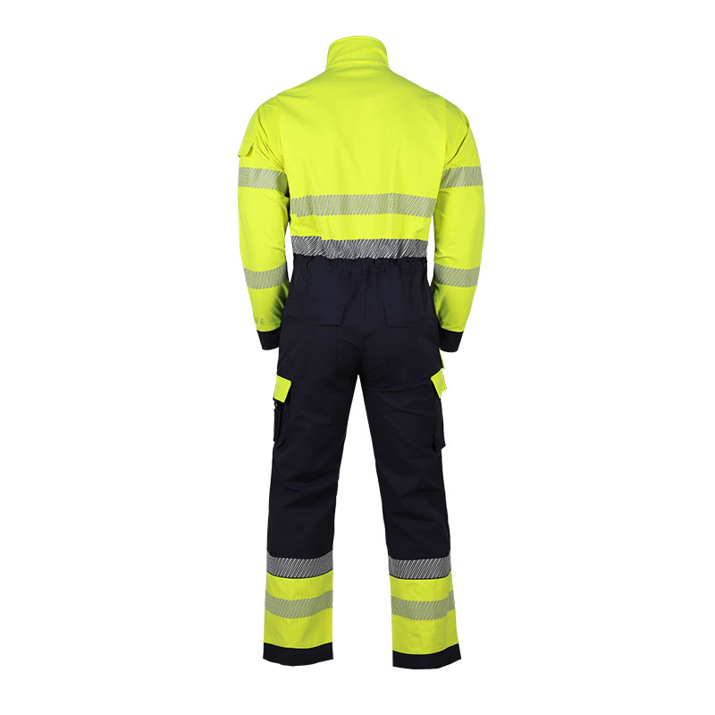 Factory Supply Oil And Gas Worker Fire Retardant Coverall Fire Retardent Cloth FR Coverall