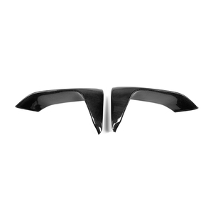 2014-2020 pour BMW F80 F82 F83 M3 M4 MP Style pare-chocs avant lèvre enveloppe fibre de carbone sèche avec crochet de remorquage comprend diffuseur avant Corne - Product Image 1