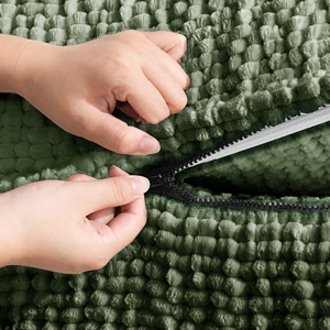 Sofá de Dos Plazas Compacto, Tapizado en Tela Cuadrada, Moderno, con Relleno de Espuma, Respaldo Acolchado, Asiento Profundo, para Salón, Villa o Apartamento - Product Image 6