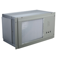 Chasis de Instrumentos de Perfil de Aleación de Aluminio 6U, Carcasa para Módulos de Red de Comunicación, Rack Industrial Personalizado OEM