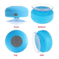 Ventouse de douche portable en gros caisson de basses étanche sans fil Bluetooth haut-parleur téléphone portable mini haut-parleur