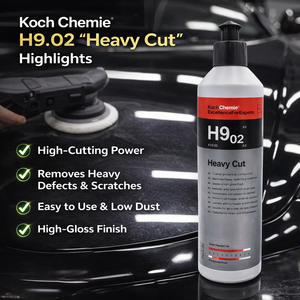 GRAPHONEX Kochemie H9 02 ผลิตภัณฑ์ขัดลึกสำหรับการแก้ไขสีรถยนต์ระดับมืออาชีพ - Product Image 4