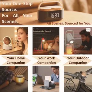 Productos digitales Cargador de bobina independiente Carga móvil rápida Lámpara de respiración elegante Cargador inalámbrico con LED táctil - Product Image 4