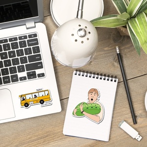 Pegatinas de piel de dibujos animados <span class=keywords><strong>para</strong></span> portátil, calcomanía transparente a prueba de agua, anti-uv, personalizada, <span class=keywords><strong>para</strong></span> Notebook - Product Image 5